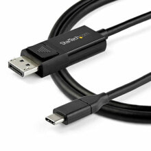 USB C to DisplayPort Adapter Startech CDP2DP142MBD Black