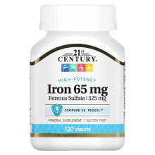 High-Potency Iron, 27 mg, 110 Easy to Swallow Tablets