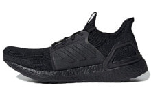 adidas Ultraboost 19 Triple Black 时尚 黑魂 跑步鞋 男款 黑 / Кроссовки Adidas Ultraboost 19 Triple Black G27508