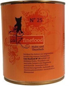 Catz Finefood N.25 Kurczak i Tuńczyk puszka 800g