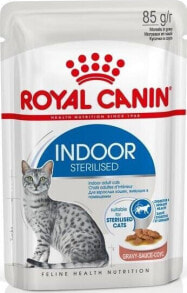 Royal Canin Royal Canin Indoor Sterilised Karma Mokra Dla Kota Sos 85g