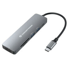 Купить uSB-концентраторы Conceptronic: USB-разветвитель Conceptronic 110517507201 Серый