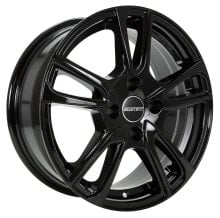 Колесный диск литой GMP Astral black 7x17 ET40 - LK5/108 ML73.1