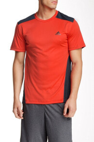 Adidas Originals Red Men's Climacool Short Sleeve Tee 141999 Sz L $32 купить онлайн