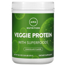 Растительный протеин mRM Nutrition, растительный протеин с суперфудами, со вкусом шоколада, 570 г (1,26 фунта)