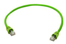 Кабели и разъемы для аудио- и видеотехники Telegärtner L00005A0055 сетевой кабель 10 m Cat7 S/FTP (S-STP) Зеленый