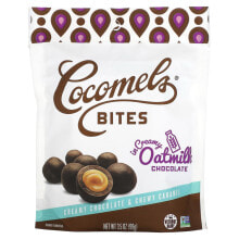 Cocomels, Cocomels Bites, сливочный шоколад и жевательная карамель, 99 г (3,5 унции)