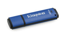 USB  флеш-накопители Kingston Technology DataTraveler Vault Privacy 3.0 32GB USB флеш накопитель USB тип-A 3.2 Gen 1 (3.1 Gen 1) Синий DTVP30/32GB