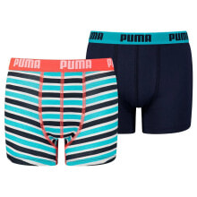 PUMA Basic Printed Stripe boxers 2 units