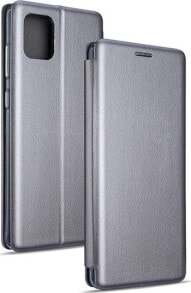 Чехлы для смартфонов чехол книжка кожаный серый Samsung Note 10 Lite N770 /A81