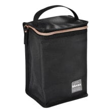 BEABA insulated lunch bag black / rose gold