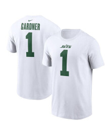 Nike men's Ahmad Sauce Gardner White New York Jets Legacy Player Name and Number T-shirt