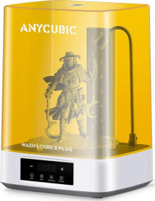 Купить 3D-принтеры Anycubic: Drukarka 3D Anycubic Urządzenie do mycia i suszenia wydruków AnyCubic Wash & Cure 3 Plus