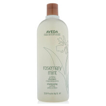 Шампуни для волос aveda Rosemary Mint Shampoo Очищающий тонизирующий шампунь с экстрактом мяты и розмарина 1000 мл