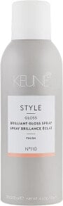 Haarglanzspray mit UV-Filter №110 - Keune Style Brilliant Gloss Spray