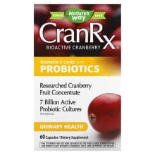 CranRx, Women's Care with Probiotics, 60 Capsules