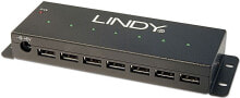 USB-концентраторы кОНЦЕНТРАТОР USB Lindy 7x USB-A 2.0 (42794)