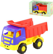 Игрушечные машинки и техника для мальчиков игрушечная машинка Polesie "Салют", автомобиль-самосвал в коробке