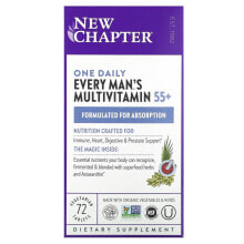 New Chapter, Every Man's One Daily 55+ Multivitamin, 96 Vegetarian Tablets