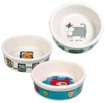 Миски и поилки для кошек Trixie Ceramic Bowls 200ml 4pcs