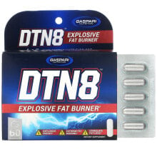 Жиросжигатели gaspari Nutrition, DTN8, Explosive Fat Burner, 60 Capsules