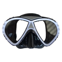 Masks and snorkels for scuba diving