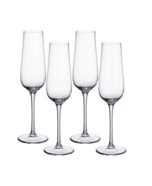 Villeroy & Boch purismo Special Champagne Glass, Set of 4