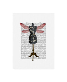 Trademark Global fab Funky Dragonfly Mannequin Canvas Art - 36.5