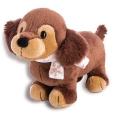 NICI Skid Sausage Dog With A Scarf 27 Cm Teddy