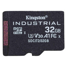 Карта памяти Kingston Technology GmbH Kingston Technology Industrial, 32 GB, MicroSDHC, Class 10, UHS-I, Class 3 (U3), V30
