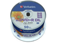 Verbatim 97693 чистый DVD 8,5 GB DVD+R DL 50 шт