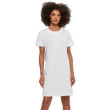 URBAN CLASSICS Recycled Cotton Boxy Short Sleeve Short Dress