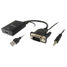 EQUIP VGA To HDMI+ jack adapter 3.5 mm