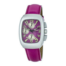 Женские наручные часы Женские наручные часы с розовым кожаным ремешком Chronotech CT7359-08 ( 33 mm)