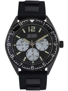 Мужские наручные часы с ремешком Guess (Гесс)