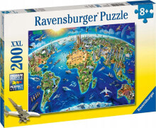 Ravensburger RAVENSBURGER dėlionė Big Wide World 200vnt, 12722