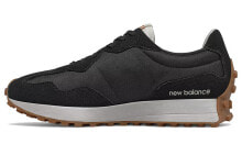 New Balance NB 327 休闲 轻便 低帮 跑步鞋 男女同款 黑橙色 / Кроссовки New Balance NB 327 MS327HN1