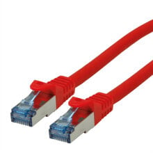 Кабели и разъемы для аудио- и видеотехники ROLINE Cat6a 1.5m сетевой кабель 1,5 m S/FTP (S-STP) Красный 21.15.2814