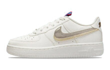 Nike Air Force 1 Low 休闲 防滑 低帮 板鞋 GS 白金银 / Кроссовки Nike Air Force 1 Low GS DH9595-001