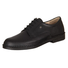 Мужские низкие ботинки мужские ботинки низкие демисезонные черные кожаные Finn Comfort Kent Trento