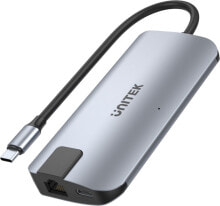 Купить компьютерные разъемы и переходники Unitek: Stacja/replikator Unitek P5 USB-C (D1028A)