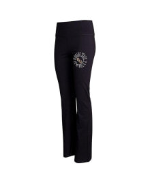 Women's Black Florida State Seminoles Enclave Tri-Blend Flared Leggings купить в интернет-магазине