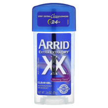 Extra Extra Dry XX, Clear Gel Antiperspirant Deodorant, Morning Clean, 2.6 oz (73 g)
