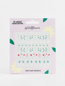 Le Mini Macaron – Wildflowers – Kleine Nagelsticker