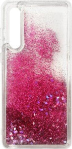 CASE ETUI LIQUID GLITTER TPU HUAWEI MATE 30 LITE RÓŻOWY standard