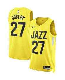 Nike men's and Women's Rudy Gobert Gold Utah Jazz Swingman Jersey - Icon Edition