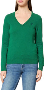 Women's jumpers gANT V-neck jumper made of extra fine lambswool