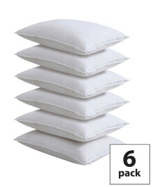 Fresh Ideas 6-Pack 100% Cotton Pillow Protectors, Standard