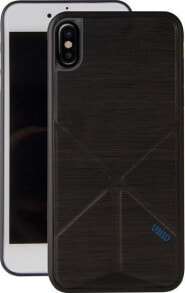 чехол пластмассовый черный iPhone X/Xs Uniq