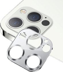 Защитные пленки и стекла для смартфонов usams USAMS Camera Lens Glass iPhone 12 Pro metal srebrny/silver BH704JTT01 (US-BH704)